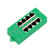 Extralink PoE Injector sa 4 Gigabit 802.3at/af porta, Mode A, aktivni - 4 Port Gigabit PoE Injector