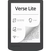 Elektronski bralnik PocketBook Verse Lite, siv