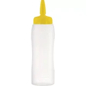 ARAVEN Stiskalna plastenka, LDPE, o: 75 mm, 273 mm, prostornina: 0,75 L, rumena