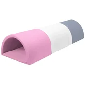 slomart Penasti 3-delni I-Tunel (barva: bela, pudrasta roza, siva)