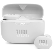 JBL Bluetooth slušalke TUNE 130NC TWS HARMAN - bele