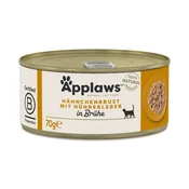 Applaws u juhi 6 x 70 g - Pileca prsa s pilecom jetrom
