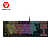 FANTECH Mehanicka tastatura Gaming MK876 RGB Atom TKL siva (Blue switch)
