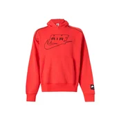 Nike Sportswear Majica AIR rdeča/črna