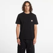 Majice Carhartt WIP Pocket Short Sleeve T-Shirt UNISEX Black M