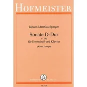 SPERGER.SONATA D-DUR (T 38) FOR DOUBLE BASS AND PIANO