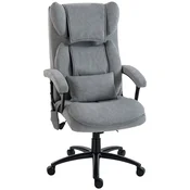 Homestar Pisarna stol Ergonomičen Masažni 705x76x114-122 cm Siva