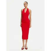JACQUEMUS Cocktail obleka 25E251DR232-1026 Rdeča Regular Fit