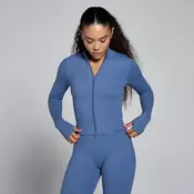 MP Womens Tempo Cropped Jacket - Slate Blue - XXL