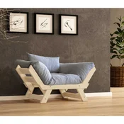 HANAH HOME Garden 1-Seat Sofa Prirodno Grei CPT8143 140