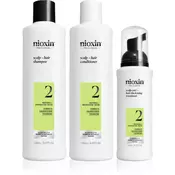 Nioxin Negovalni set System 2 za fine, močno razredčene naravne lase