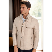 M8625 DEWBERRY MENS COAT-BEIGE-1