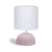 Aigostar - Stona lampa 1xE14/40W/230V ružičasta/bela