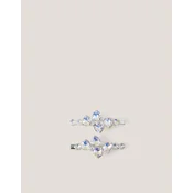 Monsoon Children Set šnala za kosu za devojcice Jewel, 2 komada, Srebrne boje