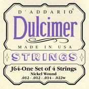 DAddario J64 4-String Dulcimer Strings