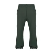 Urban Classics Hlače temno zelena