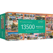 Trefl - Puzzle Putovanje od tisuću milja UFT - 13 200 dijelova