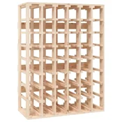Vidaxl Stojalo za vino 70x33x94 cm trdna borovina