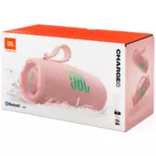 JBL Charge 6 roza Bluetooth Zvočnik JBLCHARGE6PINK