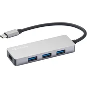 USB HUB Sandberg 336-32 USB-C na 1xUSB3.0+3x2.0 USB