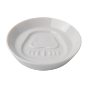 Skleda za omako DARUMA, bela, keramika, MIJ