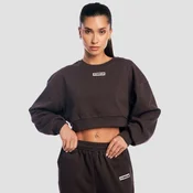 GymBeam Ženski kratki pulover Aura Tee Brown