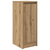 Vidaxl Omarica za čevlje artisan hrast 29,5x34x76 cm inženirski les