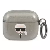 Karl Lagerfeld KARL LAGERFELD ETUI ZA AIRPODS 3 BLEŠČICE KARLS HEAD HIGH
