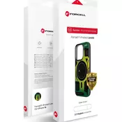 Futrola Forcell F-Protect Military Magsafe iPhone 16 - zelena