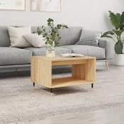 Stolic za kavu boja hrasta sonome 60x50x40 cm konstruirano drvo