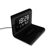 Dardanar 10 W brezžična polnilna plošča LED zaslon budilka, (21198824)