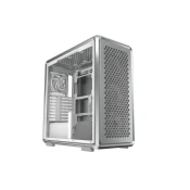 Ohišje Cooler Master MasterFrame 600, prozorna stranska plošča, ATX, 3x 140mm ARGB ventilator, 1x 120mm ARGB ventilator, ARGB Hub, srebrna