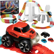 Fleksibilna gusjenica za automobil Flexy Loops, 192 komada + Automobil