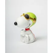 Figurica Blogo Snoopy Aviator - bela, 12 cm
