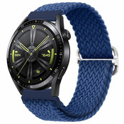 BStrap Elastic Nylon pašček za Samsung Galaxy Watch 42mm, cold blue