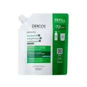 Vichy Dercos AD Šampon protiv peruti za normalnu ili masnu kosu, 390 ml refill