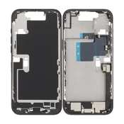 Apple iPhone 16 Pro Max - Srednji Okvir + Tipke za Ukljucivanje, Glasnocu i Kameru (Black Titanium)