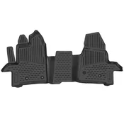 Rubber car mats Ford Transit 2014- (front)