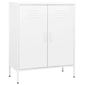 Vidaxl omara za shranjevanje bela 80x35x101,5 cm jeklo