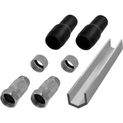 TRU COMPONENTS F-vtič - komplet Twin premer kabla: 5 mm