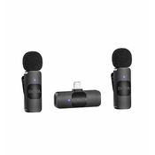Boya BY-V2 Wireless Microphone 1RX-2TX - Lightning