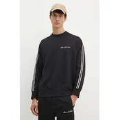 Pulover Armani Exchange moški, črna barva, s kapuco, 8NZMSG Z9N1Z