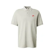 Nike Sportswear Majica CLUB svetlo siva/živo rdeča