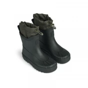 Liewood cizme za kišu Isaac,Black / Army brown