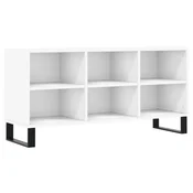 Vidaxl TV omarica bela 103,5x30x50 cm inženirski les