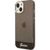 GUESS GUHCP14SHGCOK ovitek za iPhone 14 6.1 - temno prozoren
