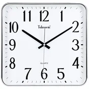 Telesonic Zidni sat, 33 cm, Srebrne boje