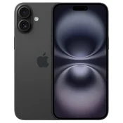 APPLE obnovljen pametni telefon iPhone 16 Plus 8GB/128GB, Black