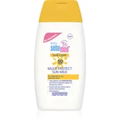 Sebamed Mleko za sončenje brez dišav OF 50+ Baby (Multi Protect Sun Milk) 200 ml