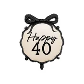 shumee Folija balon Happy 40 pastila, 47,5x45 cm, mešan